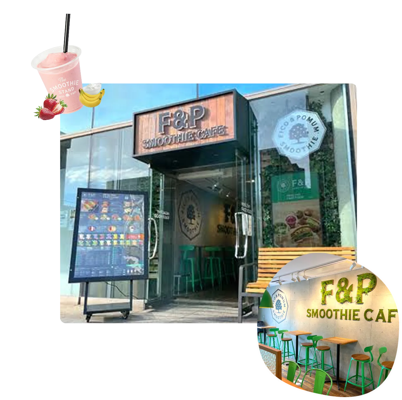 カフェの内観・外観